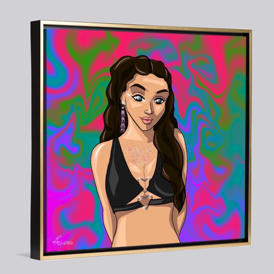 Personalized Floating Frame Decor