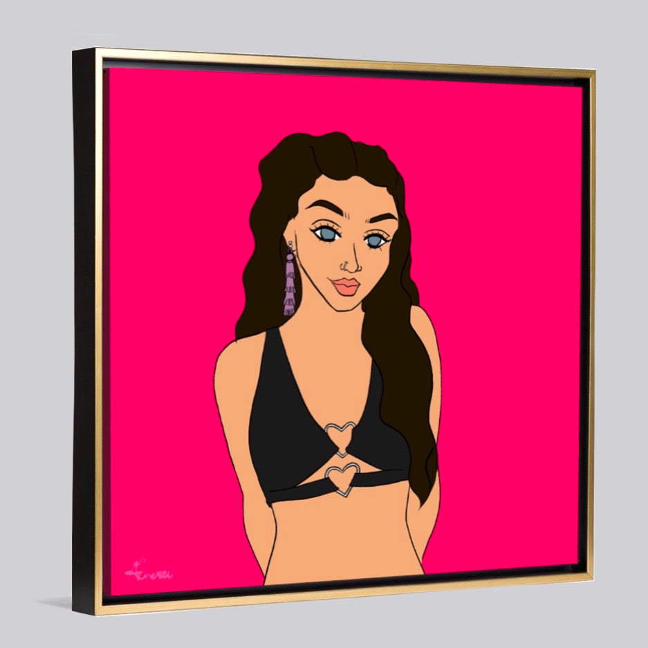Personalized Floating Frame Decor