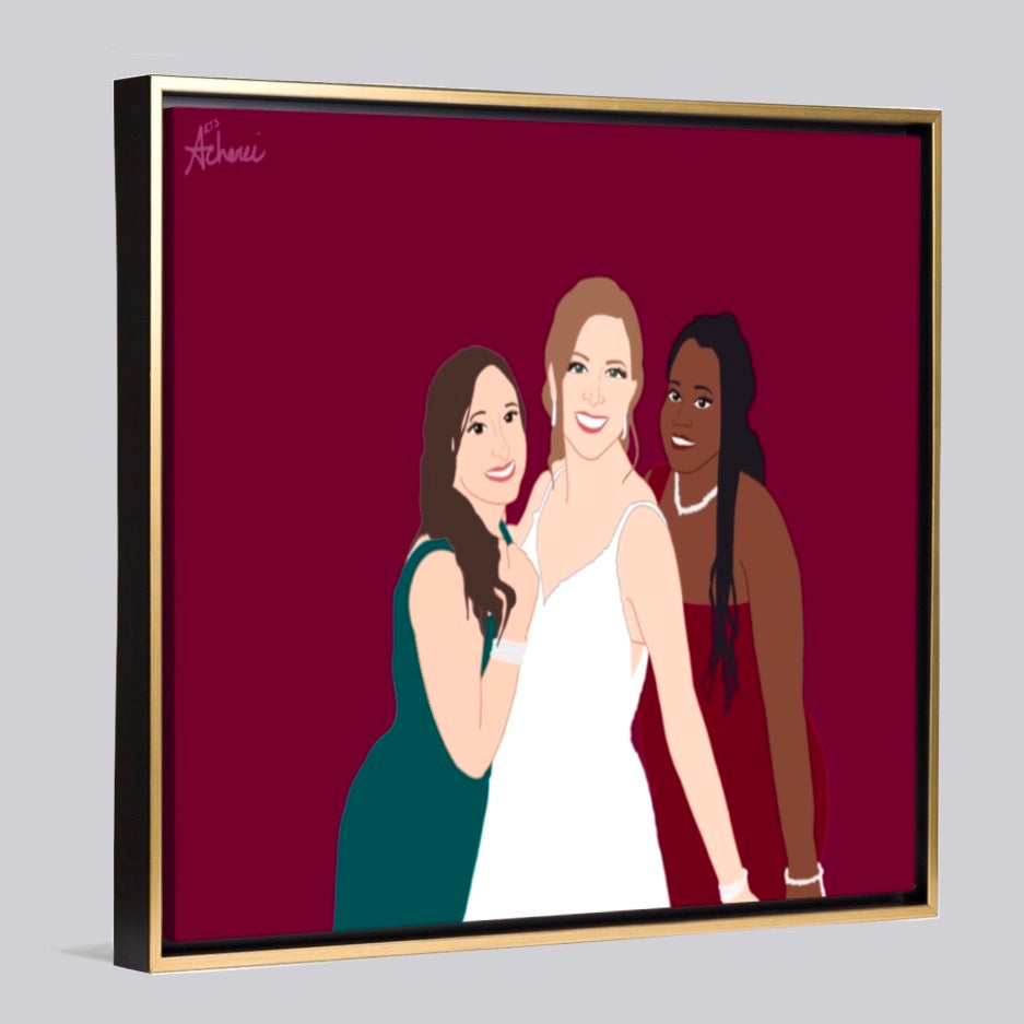 Personalized Floating Frame Decor