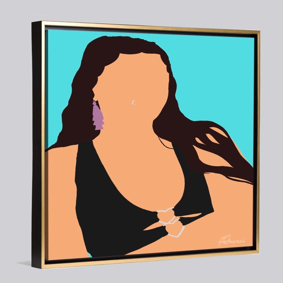 Personalized Floating Frame Decor