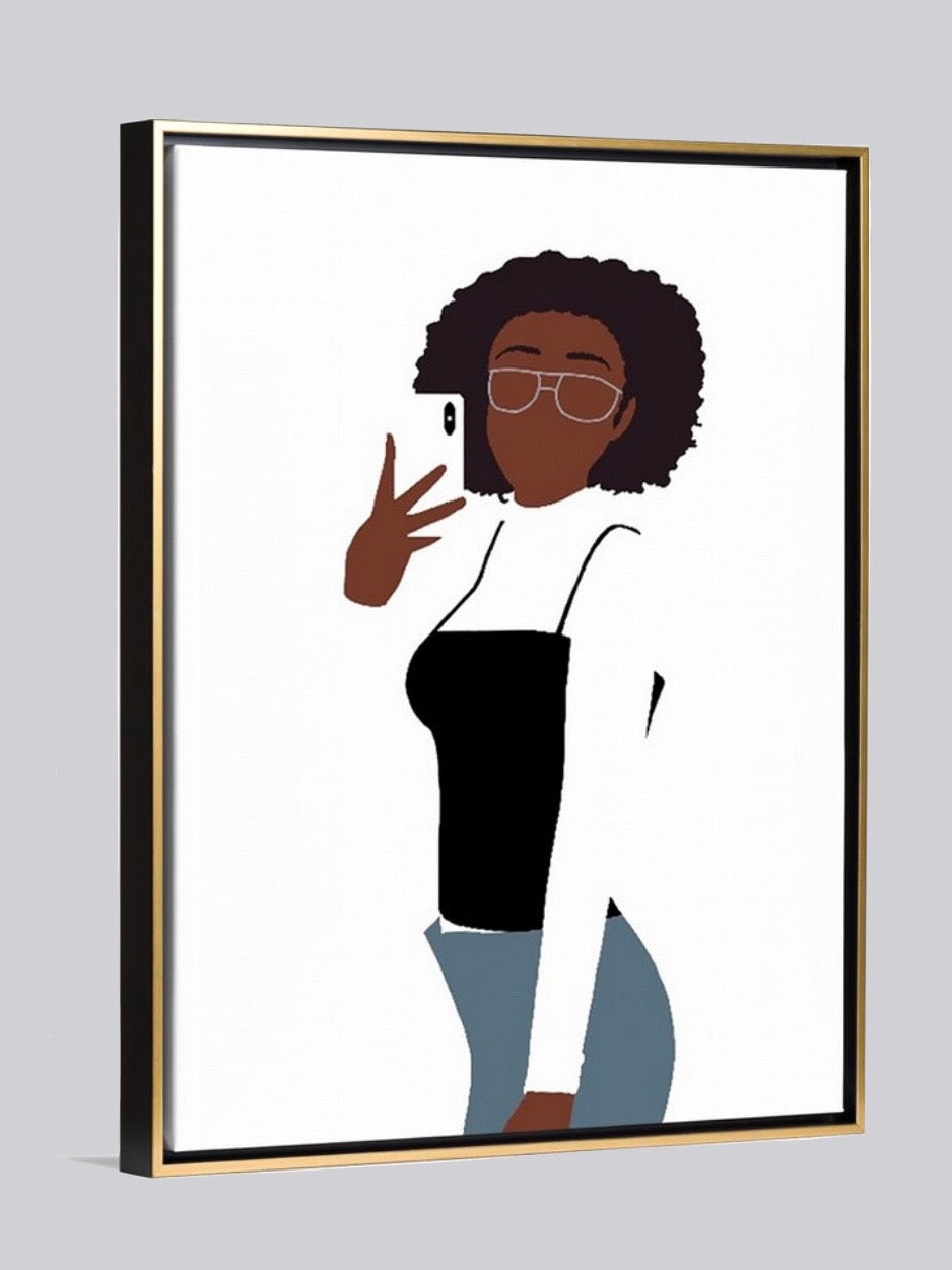 Personalized Floating Frame Decor