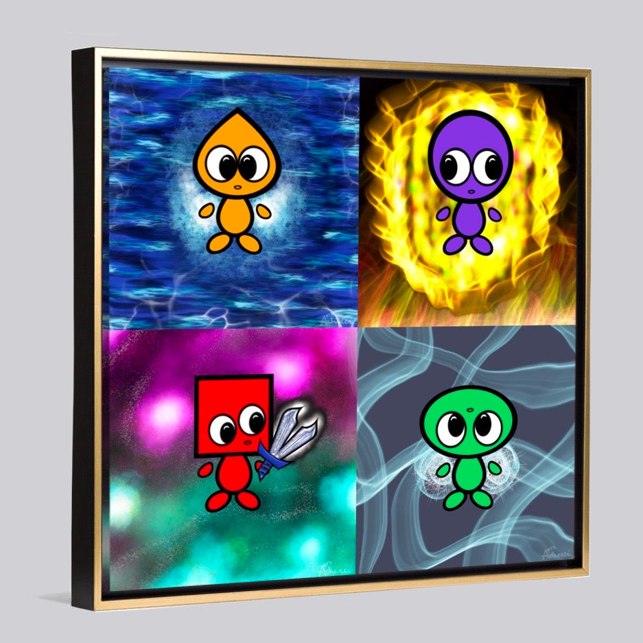 Personalized Floating Frame Decor