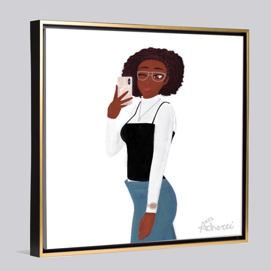 Personalized Floating Frame Decor