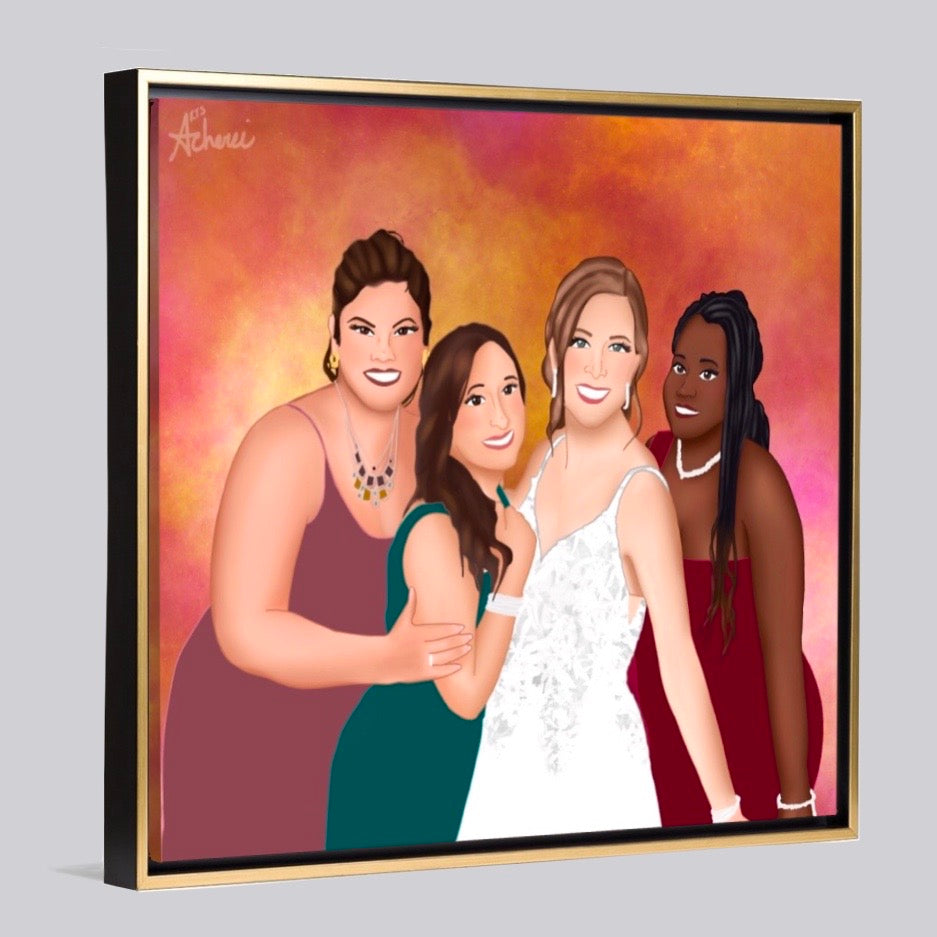 Personalized Floating Frame Decor