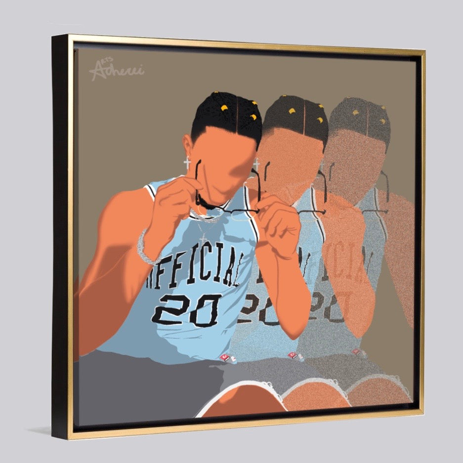 Personalized Floating Frame Decor