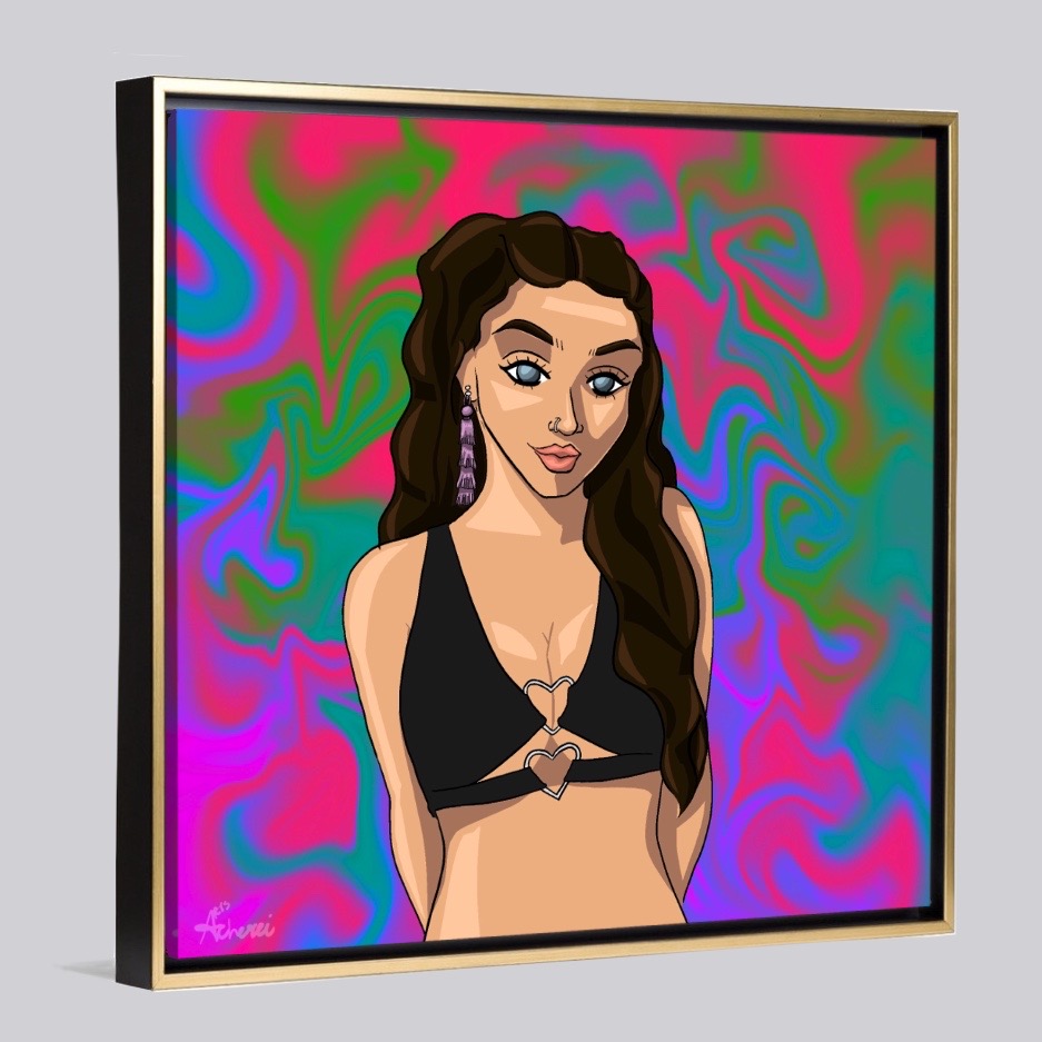Personalized Floating Frame Decor