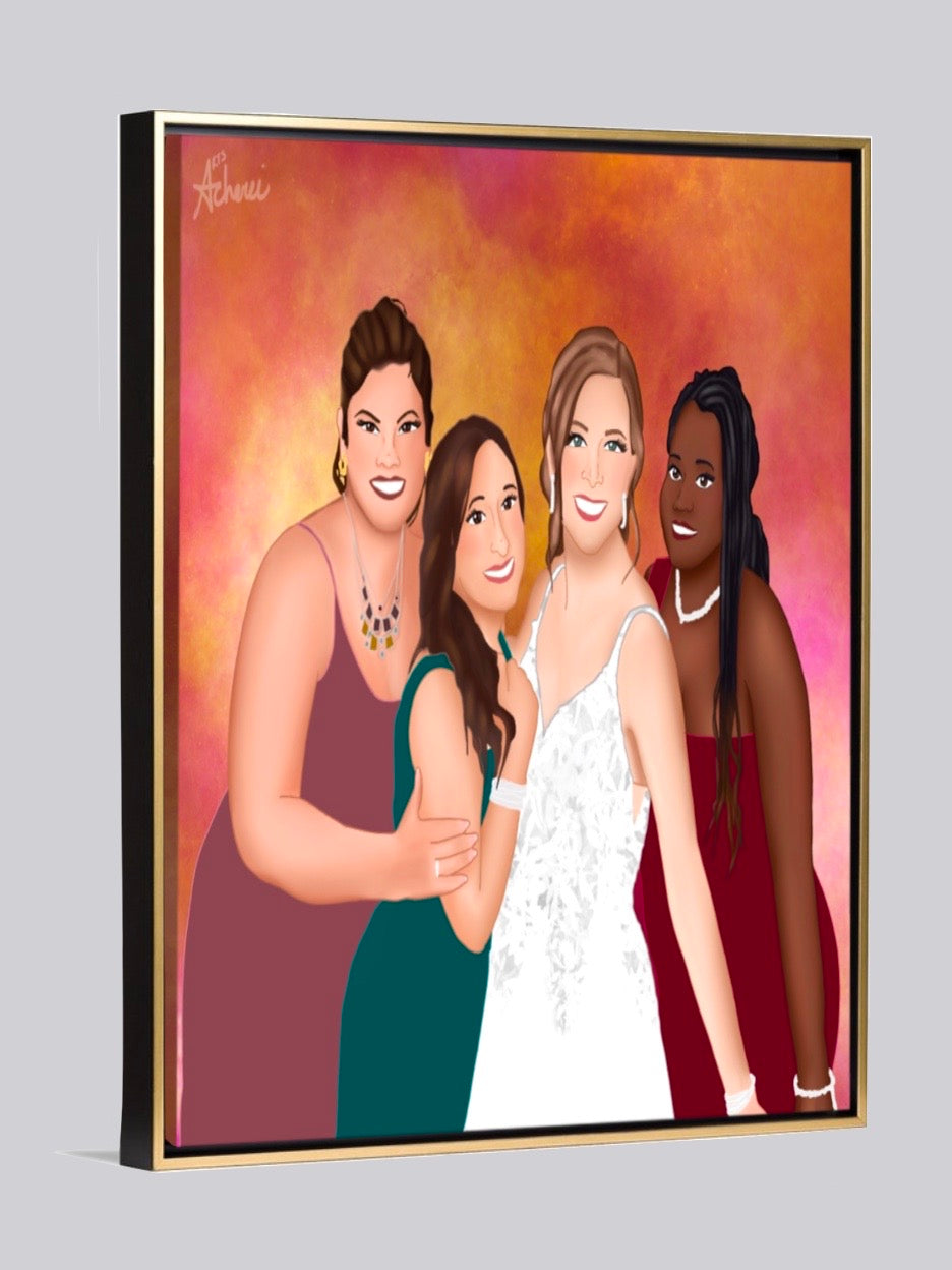 Personalized Floating Frame Decor
