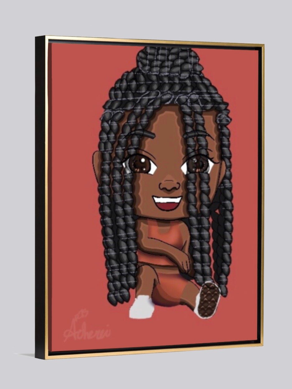 Personalized Floating Frame Decor