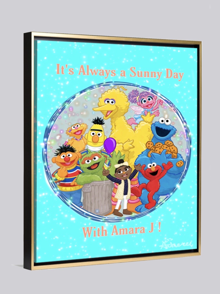 Personalized Floating Frame Decor